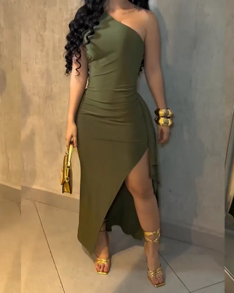 Vestido ajustado sin espalda