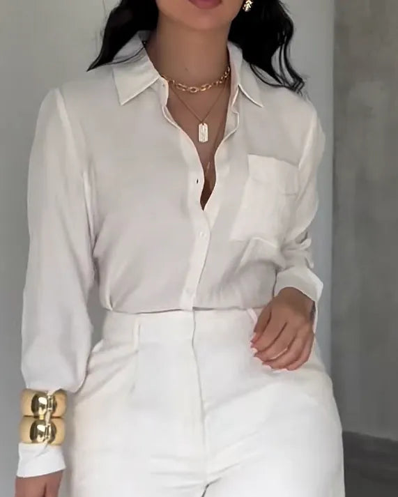 Conjuntos de 2 piezas para mujer: camisas y pantalones cortos informales de moda.