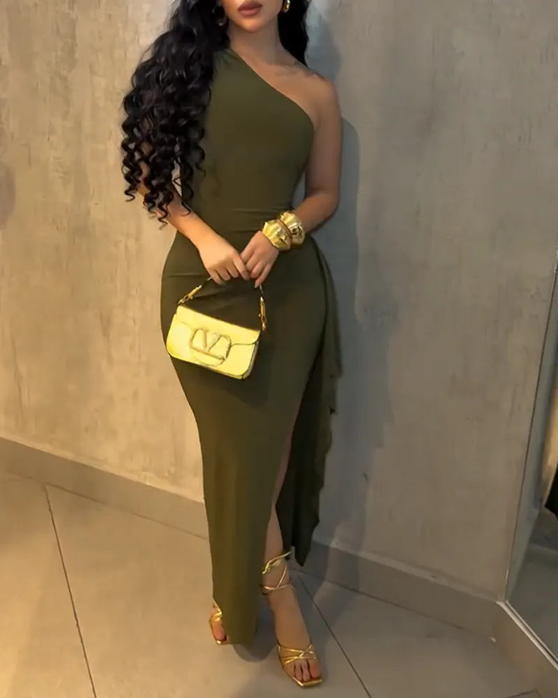 Vestido ajustado sin espalda