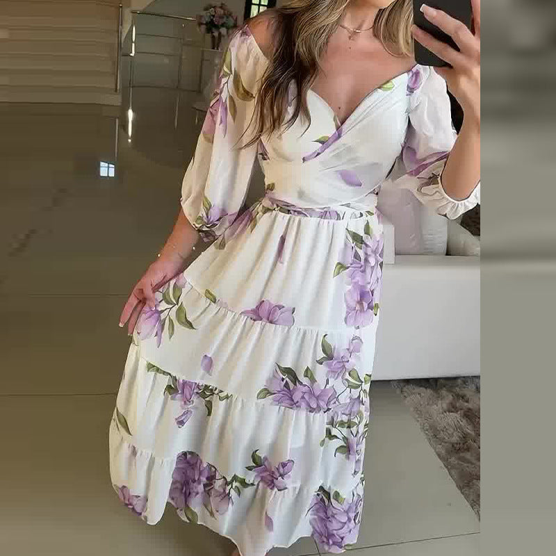 Vestido primavera verano Flores