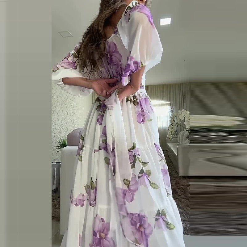 Vestido primavera verano Flores