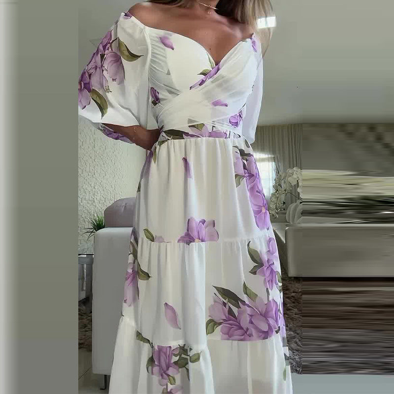 Vestido primavera verano Flores