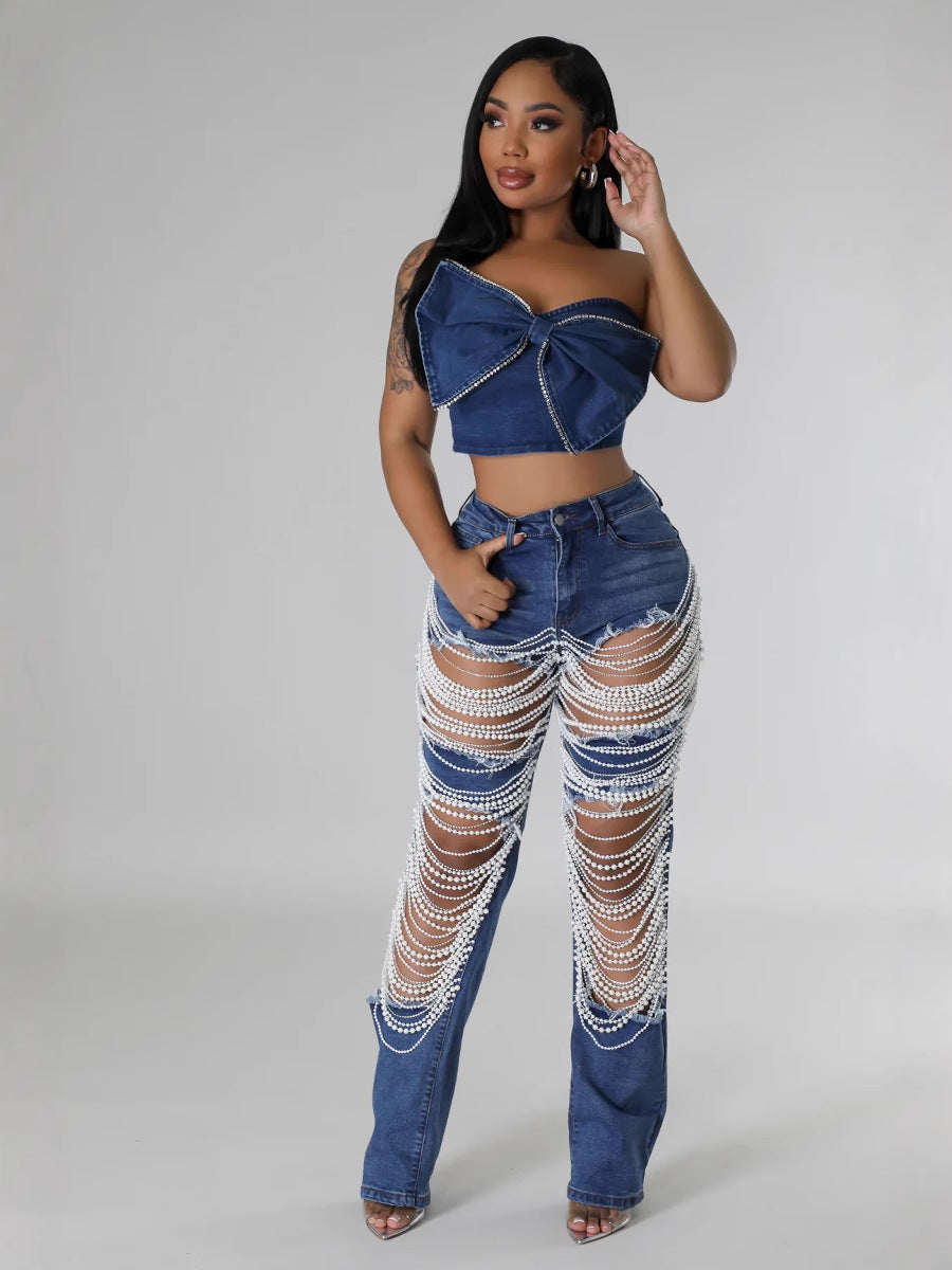 Crystal Cut Denim