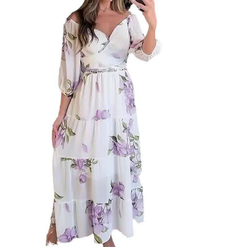 Vestido primavera verano Flores