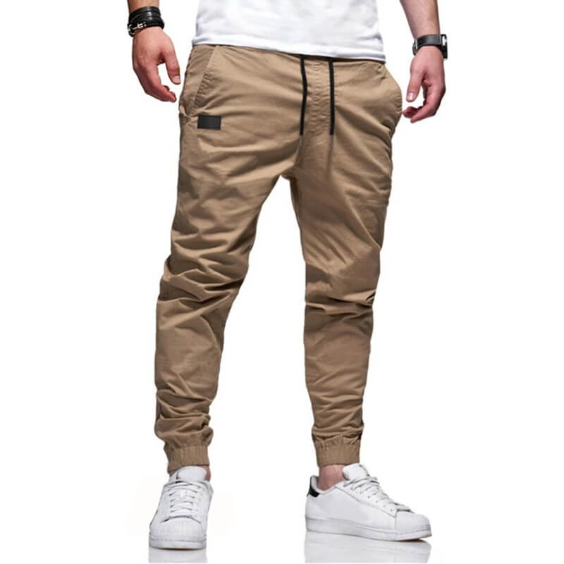 Pantalones jogger casuales para hombre con cordón y cintura elástica 🔥Compra 2, obtén automáticamente un 10% de descuento y envío gratis🔥