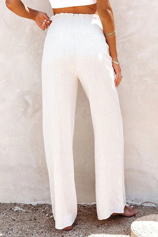 Lucía | pantalones de lino con estilo
