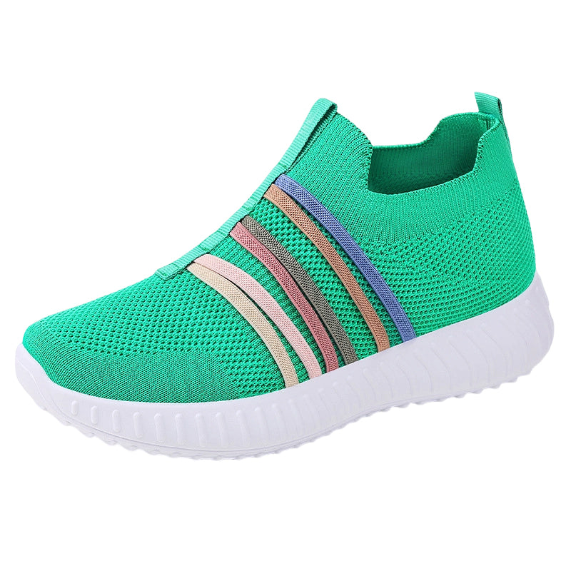🌸NUEVO LLEGADO -50%🦋 ✨¡50K+ VENDIDOS!🎁✨ Zapatillas Deportivas Transpirables de Malla para Mujer (Sin Cordones / Tipo Slip-On)