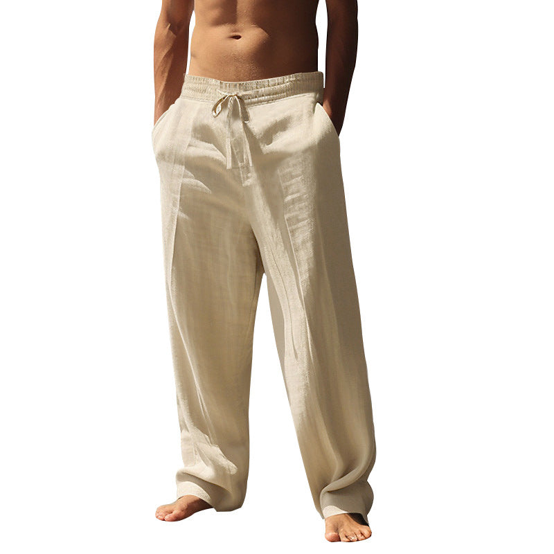 🥳REBAJA DE VERANO🥳 💞¡50K+ VENDIDOS! 💥¡50% DE DESCUENTO! 🔥Pantalones Casuales con Cordón y Bolsillos para Hombre