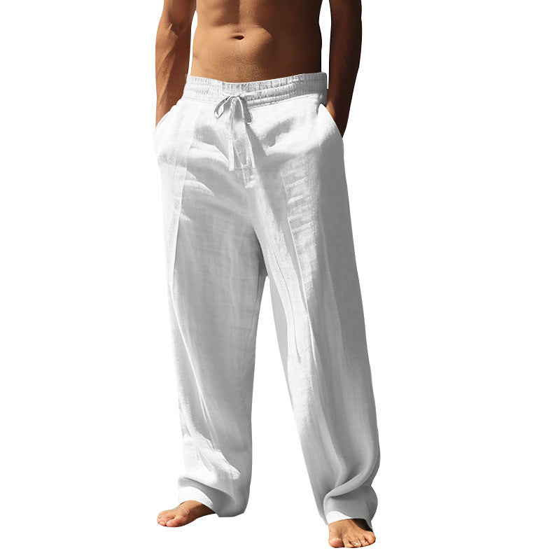 🥳REBAJA DE VERANO🥳 💞¡50K+ VENDIDOS! 💥¡50% DE DESCUENTO! 🔥Pantalones Casuales con Cordón y Bolsillos para Hombre