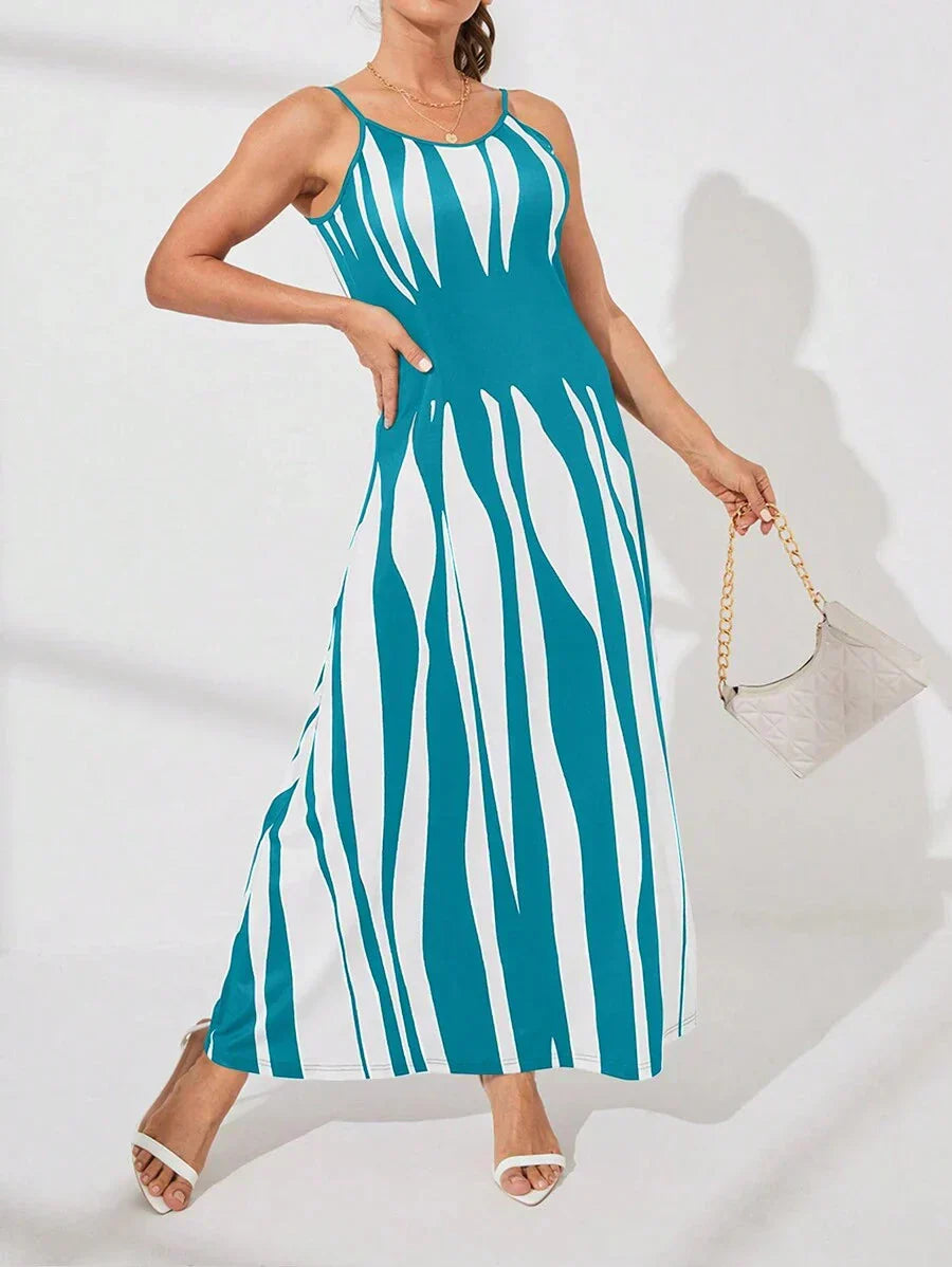 Vestido Maxi Cami estampado de LUNE