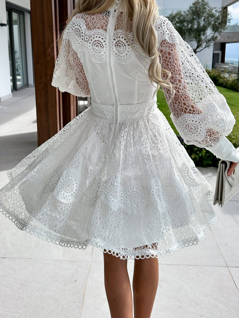 Gaïa | Vestido de encaje Mykonos