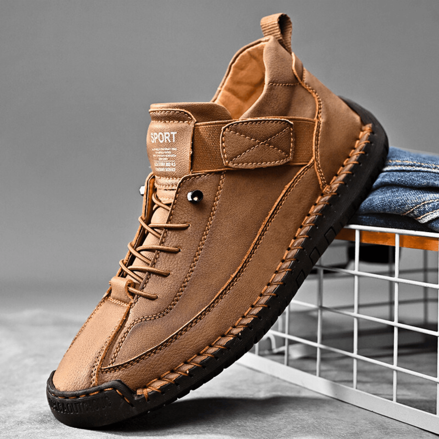 Rocco | Zapatillas de Cuero Premium