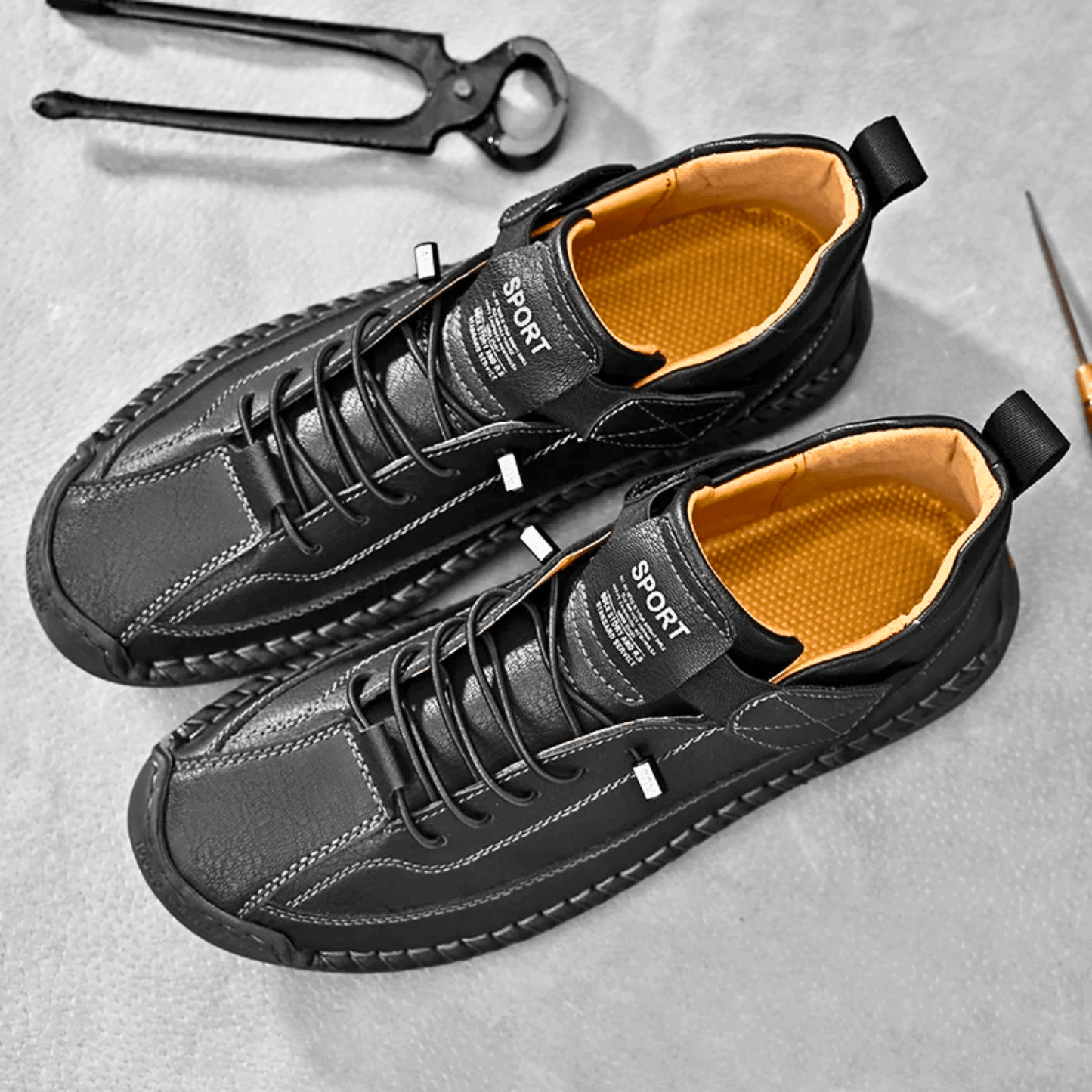 Rocco | Zapatillas de Cuero Premium