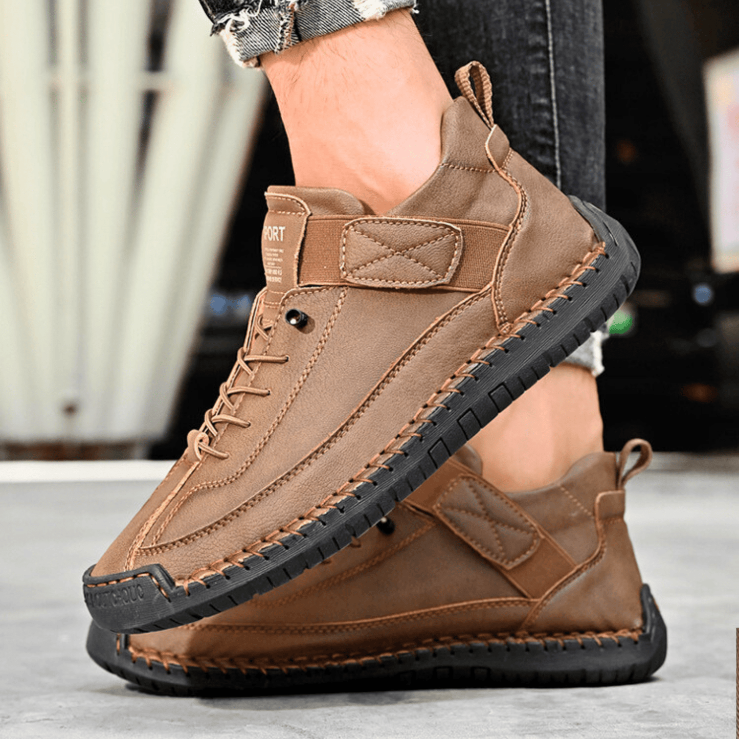 Rocco | Zapatillas de Cuero Premium