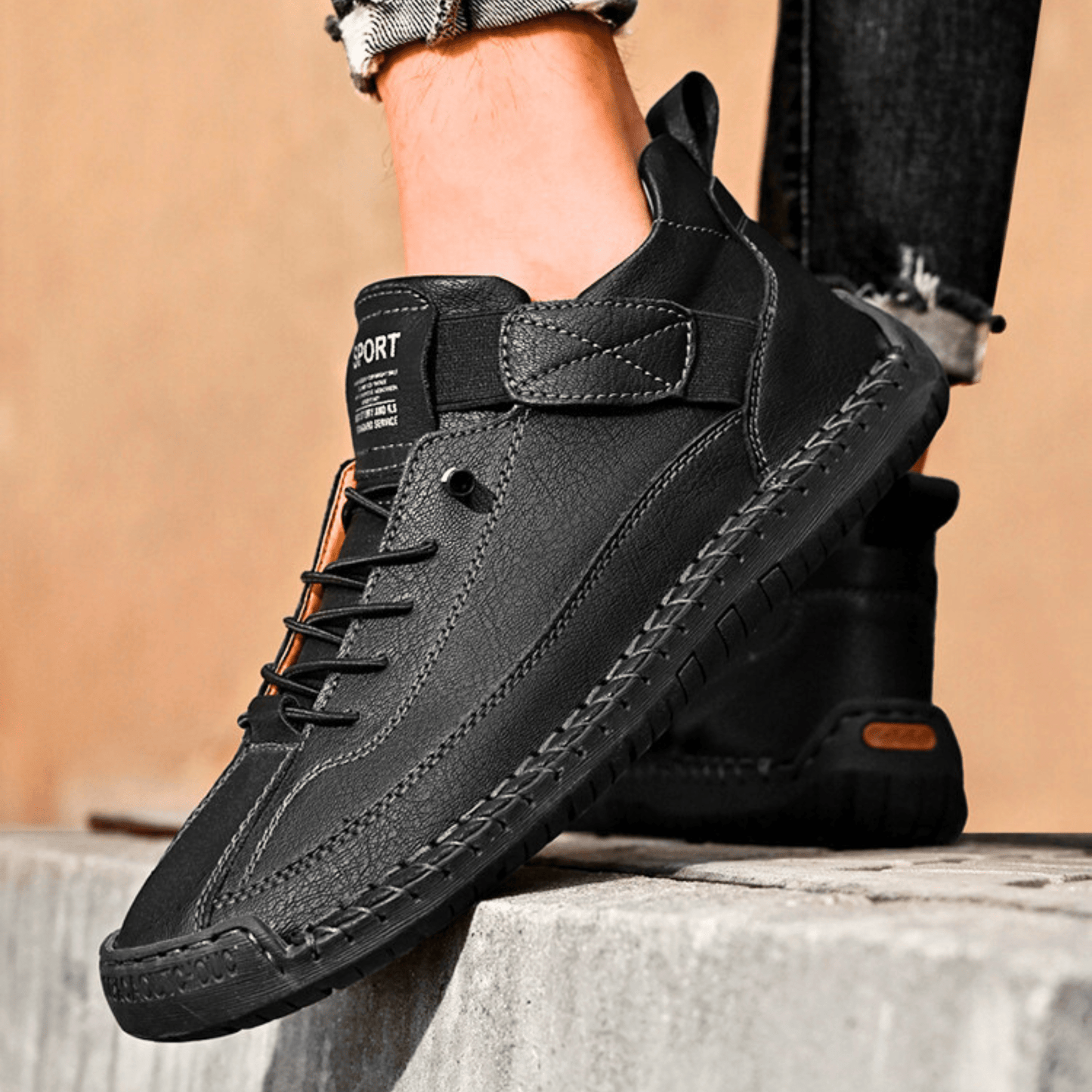 Rocco | Zapatillas de Cuero Premium