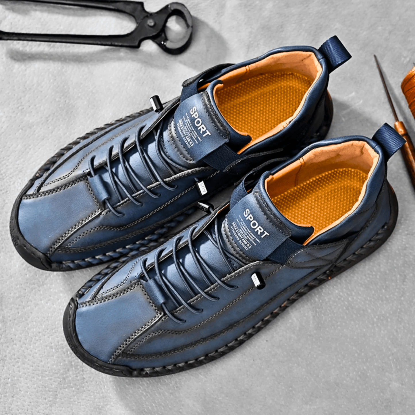Rocco | Zapatillas de Cuero Premium