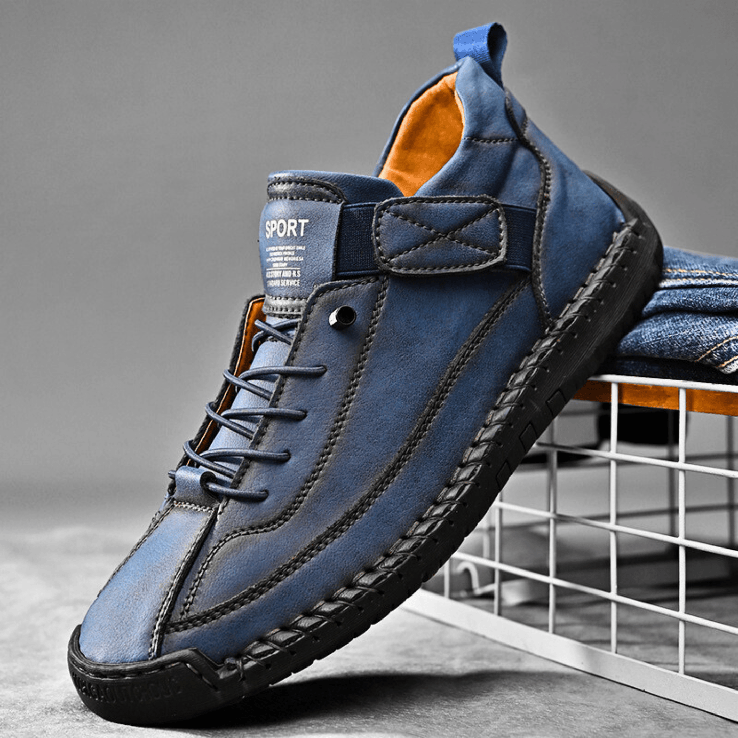 Rocco | Zapatillas de Cuero Premium
