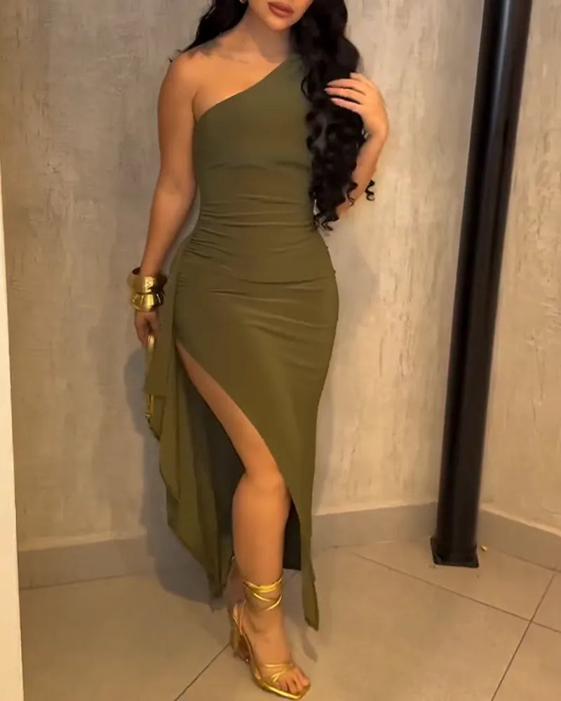 Vestido ajustado sin espalda